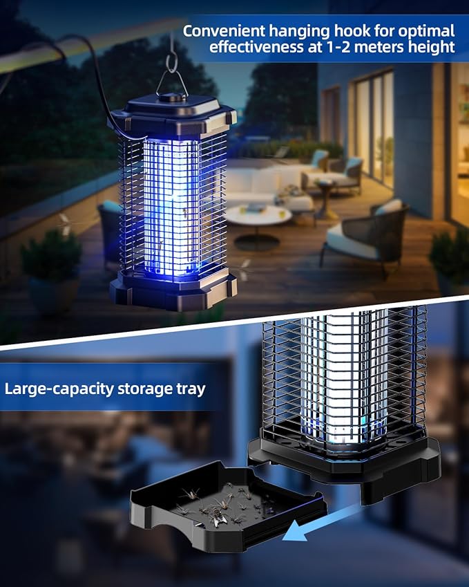 Electronic Mosquito and Insect Killer Night Lamp