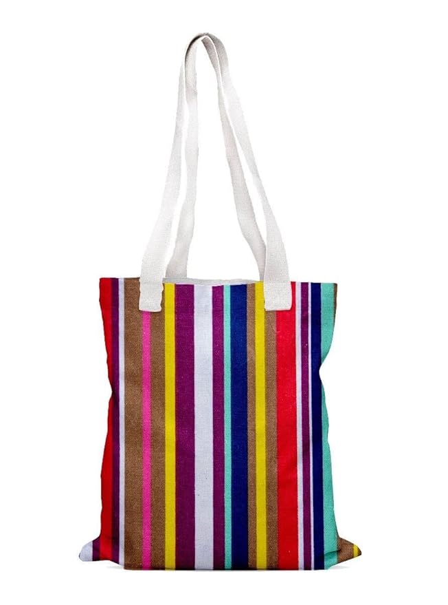 Printed Cotton Canvas Tote Bag