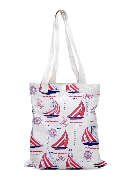 Printed Cotton Canvas Tote Bag