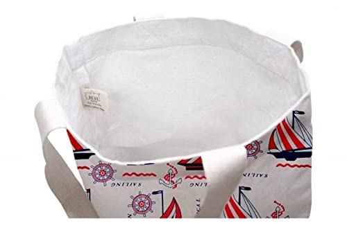 Printed Cotton Canvas Tote Bag