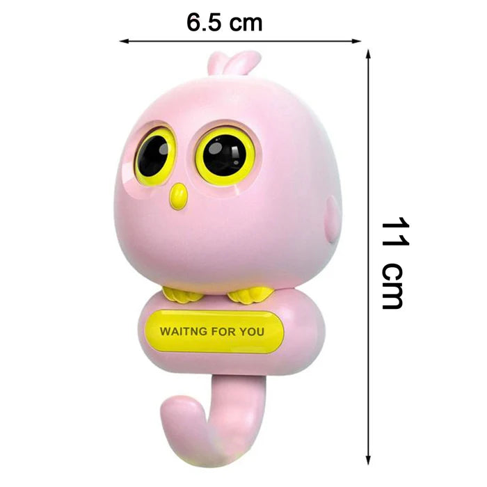 Blinking cute Cat & Owl Wall Hooks -