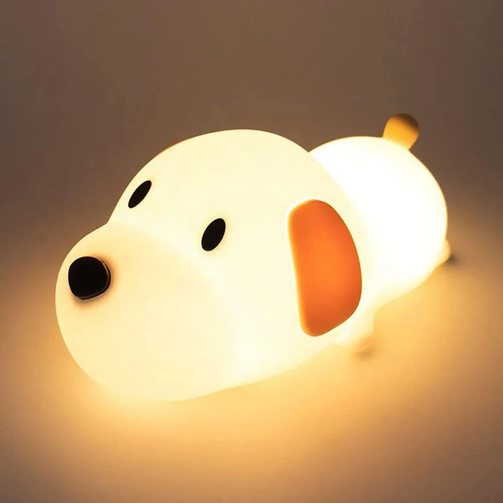 Silicon LED Night Lamp for Kids - PUPPY