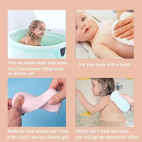 ULTRA SOFT BABY BATH SPONGE: