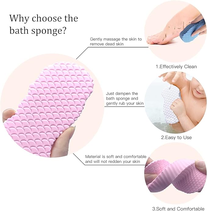 ULTRA SOFT BABY BATH SPONGE:
