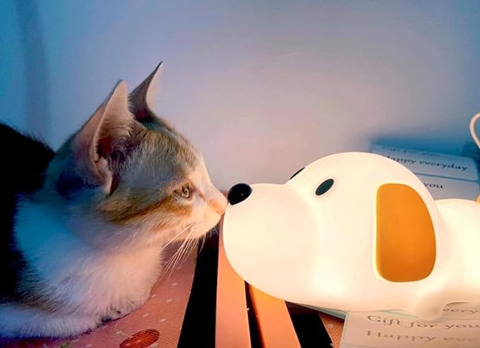 Silicon LED Night Lamp for Kids - PUPPY