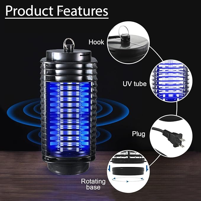 Electronic Mosquito and Insect Killer Night Lamp