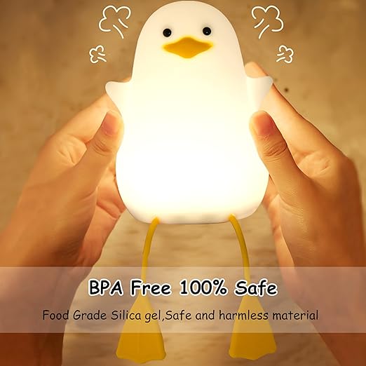 Silicon LED Night Lamp for Kids - DUCKLING