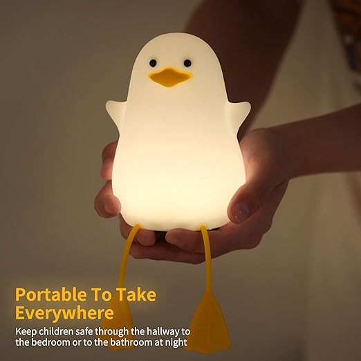 Silicon LED Night Lamp for Kids - DUCKLING
