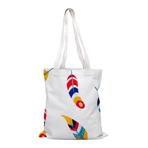 Printed Cotton Canvas Tote Bag