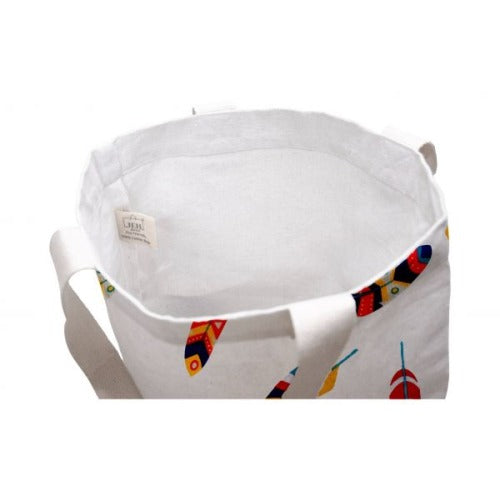 Printed Cotton Canvas Tote Bag