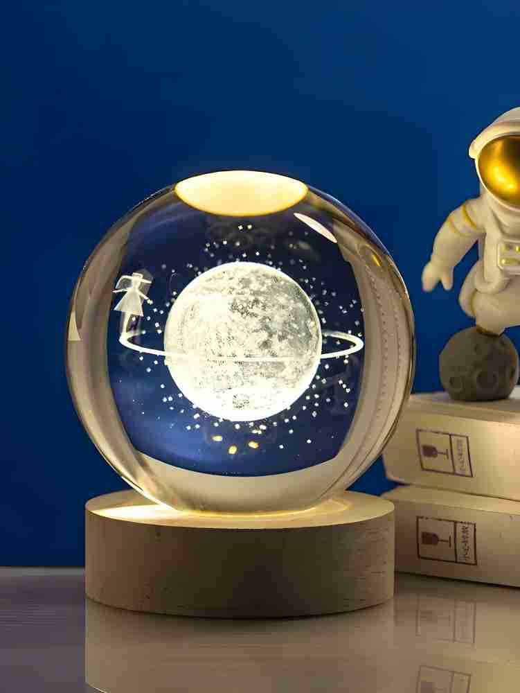 3D Crystal Ball Night Lamp
