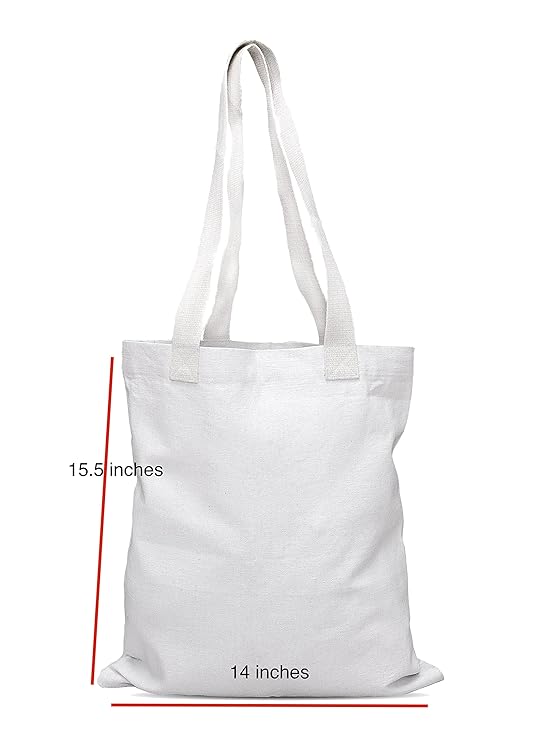 Printed Cotton Canvas Tote Bag